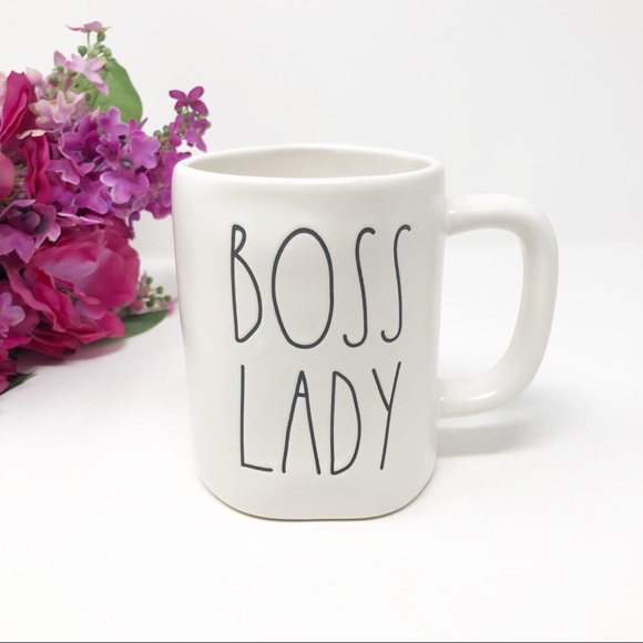 rae dunn boss lady mug